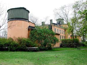 Magnethuset p� Observatoriekullen i Stockholm.