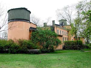 Magnethuset p Observatoriekullen i Stockholm.