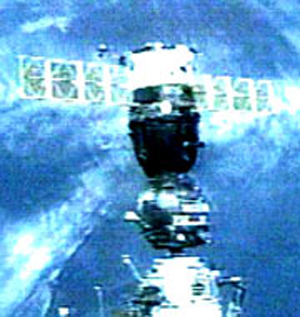 Besättning 11 dockar med ISS natten till söndag.