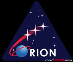 Emblemet som ska pryda NASAs nya månprogram - Orion.
