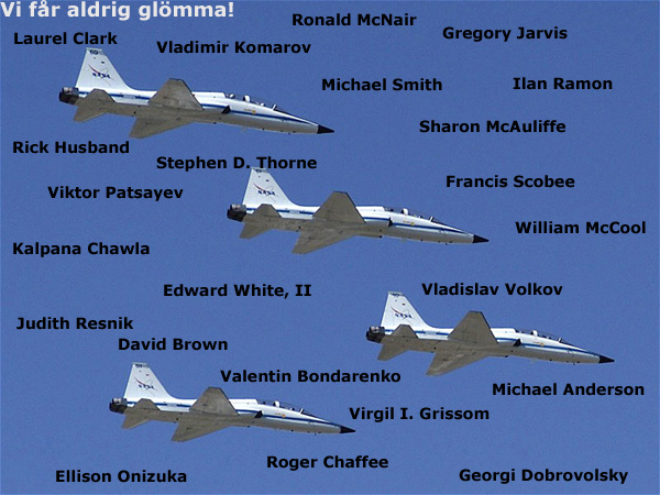 Vi f&aring;r aldrig gl&ouml;mma