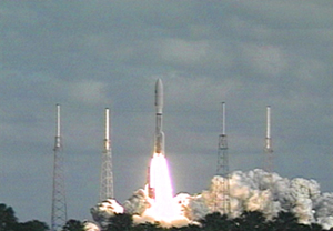 Atlas V raketen och New Horizons.