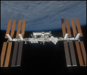 ISS i hela sin sk�nhet.