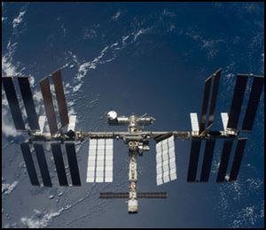 ISS i hela sin sk�nhet.