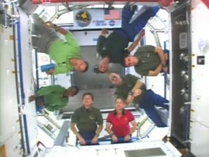 Delar av bes�ttningen inne i Harmonimodulen.