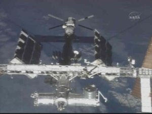 ISS med Kibomodulen