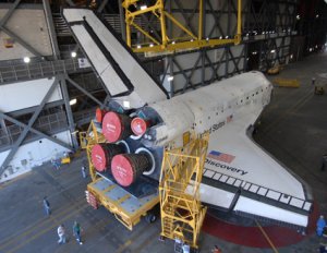 Discovery framme i monteringshallen