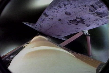 ndeavour separerar fr�n den externa br�nsletanken.