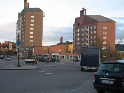 Flerbostadshus i Kiruna.